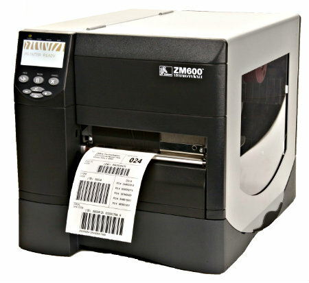 zebra zm600條碼機(jī)